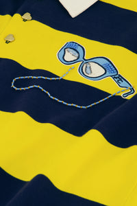 Paula Sweater | Vivid Yellow/Maritime Blue