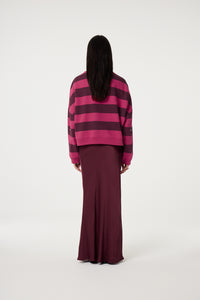 Ronny Sweater | Deep Burgundy