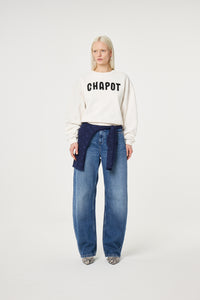 Terry Sweater | Cosy White