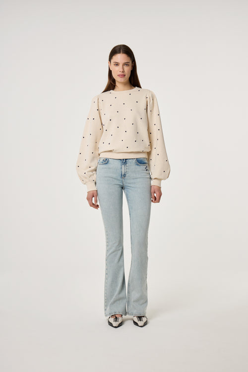 Dina Sweater | Oatmeal Melange
