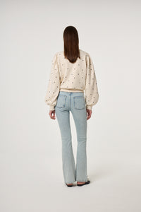 Dina Sweater | Oatmeal Melange