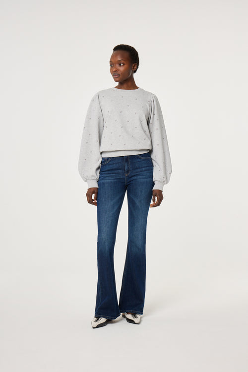 Dina Sweater | Grey Melange