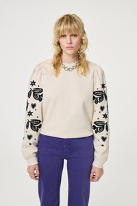 Hanne Sweater | Oatmeal Melange