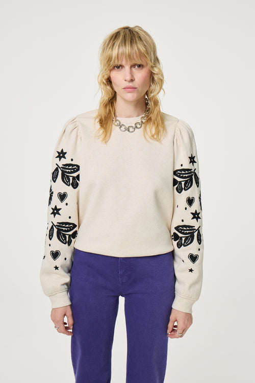 Hanne Sweater | Oatmeal Melange