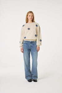 Luna Sweater | Oatmeal Melange