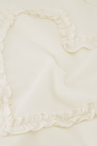 Archie Heart Sweater | Cosy White