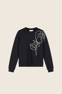 Hazel SS Sweater | Black