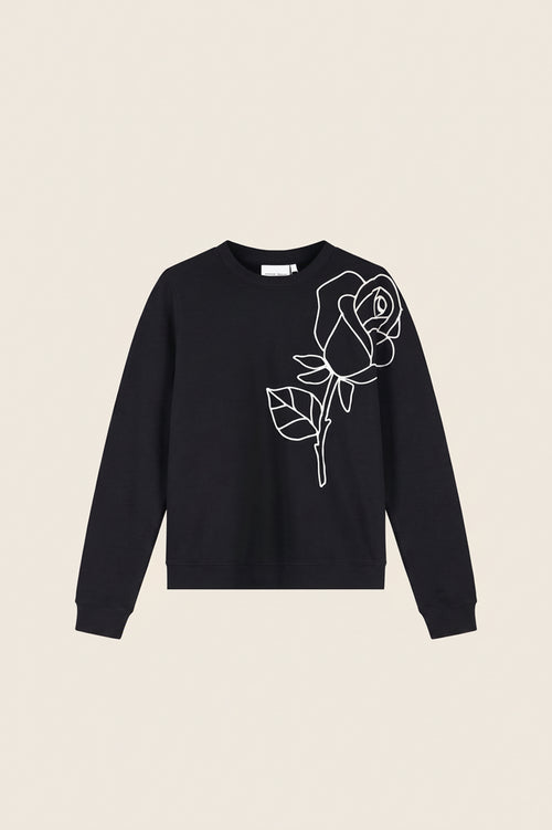 Hazel SS Sweater | Black
