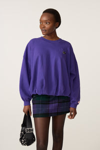 Bubble Sweater | Deep Purple