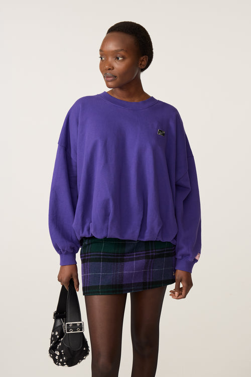 Bubble Sweater | Deep Purple