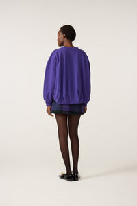 Bubble Sweater | Deep Purple