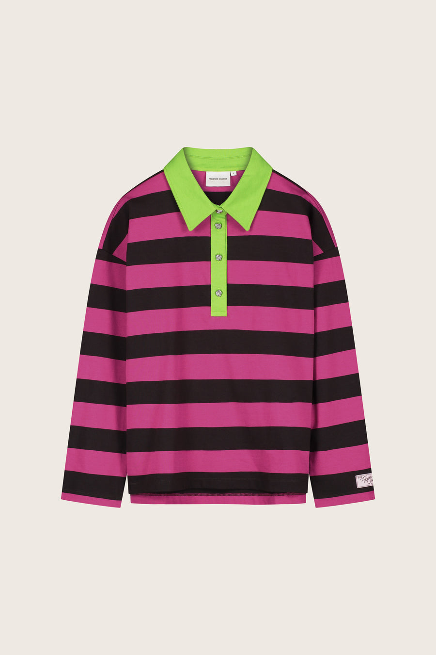 Paula Sweater | Cocoa/Fab Fuchsia