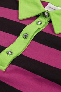 Paula Sweater | Cocoa/Fab Fuchsia