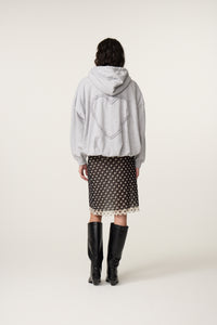 Bubble Hoodie | Grey Melange