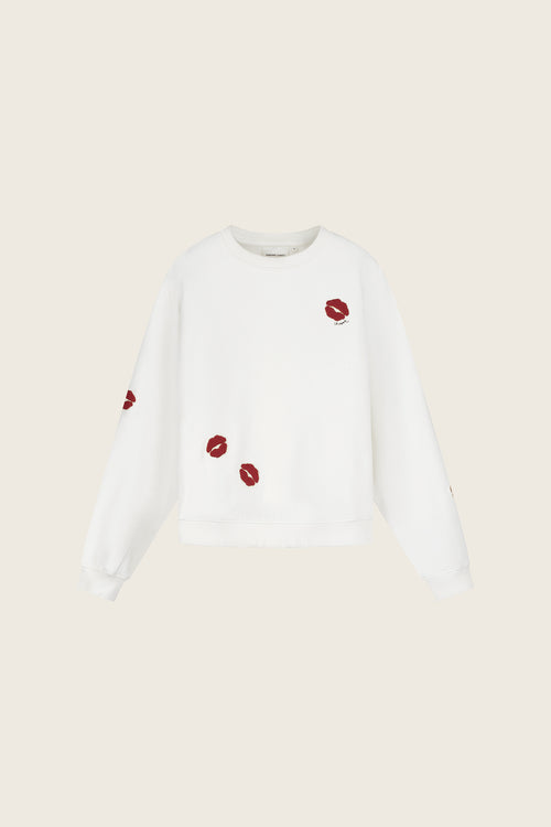 Terry Kiss Sweater | Cosy White