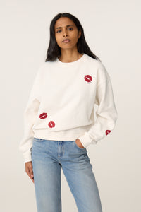 Terry Kiss Sweater | Cosy White