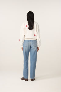 Terry Kiss Sweater | Cosy White