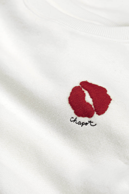 Terry Kiss Sweater | Cosy White