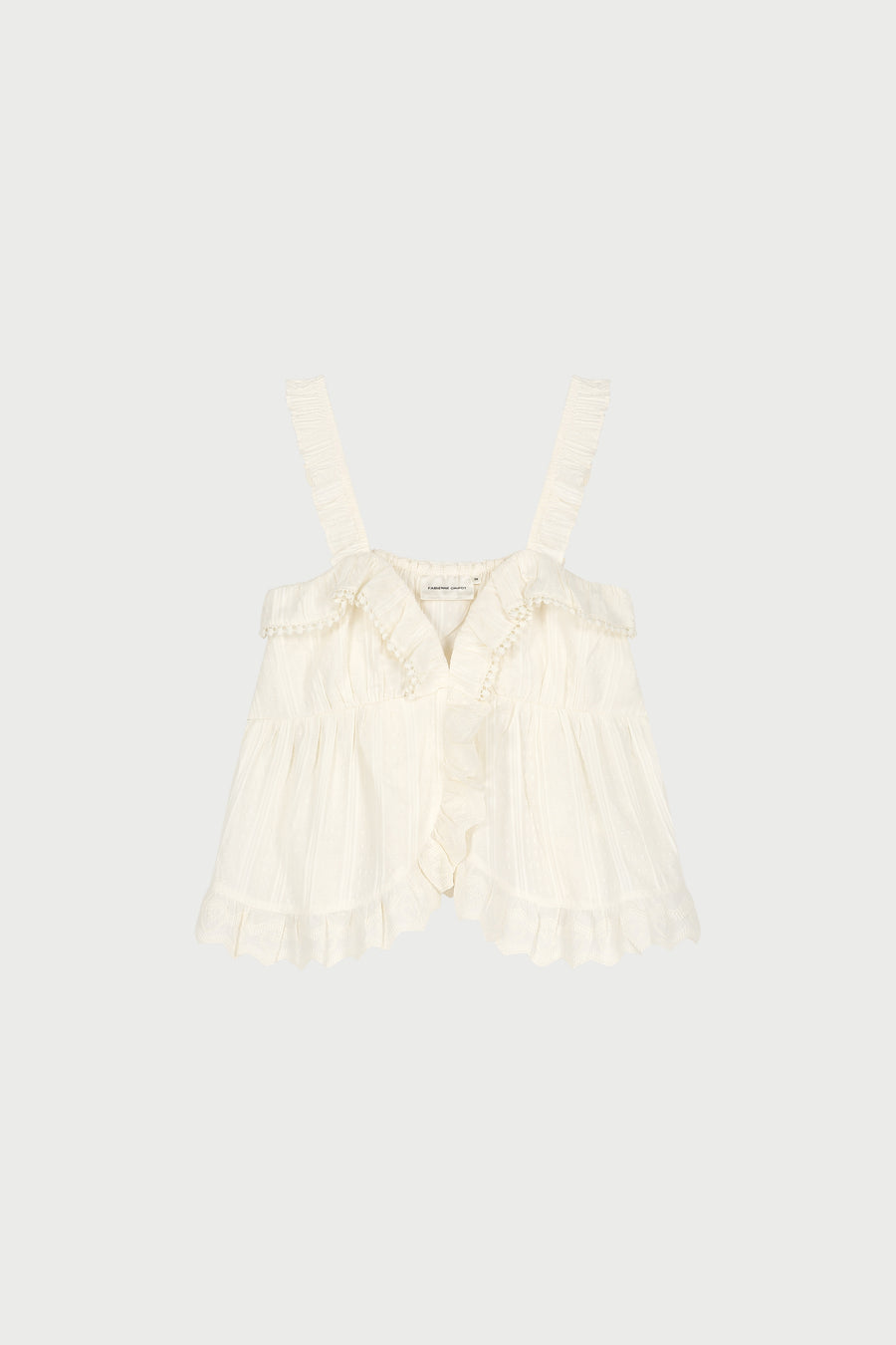Cherie Top | Cosy White
