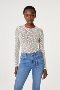 Lacey Top | Cosy White