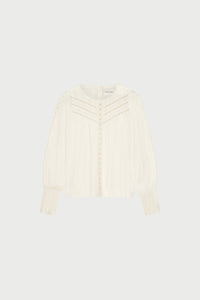 Laila Top | Cosy White