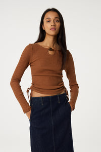 Drina Top | Burnt Sugar