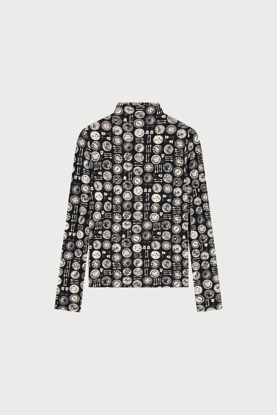 Janana Top | Black/Creme Brulee