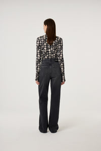 Janana Top | Black/Creme Brulee