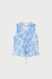Brittany Top | Light Blue/Crispy White