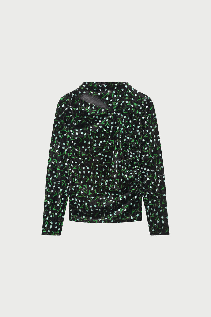 Isaab Top | Black/Winter Greens