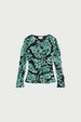 Karlis Top | Black/Mint Green
