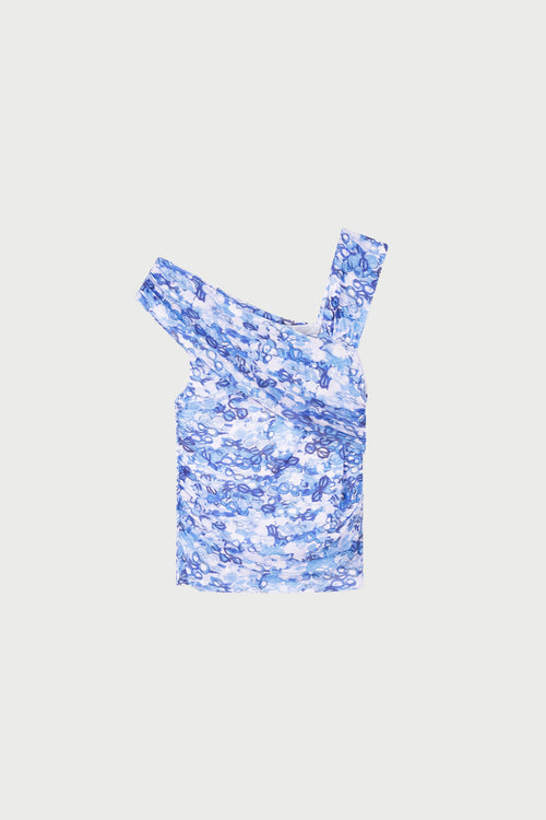 Bora Top | Blue/Cosy White