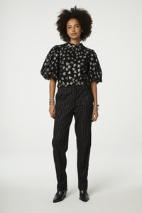 Dolli Top | Black/Silver