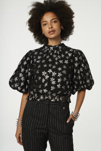 Dolli Top | Black/Silver