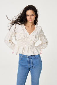 Fera Top | Cosy White