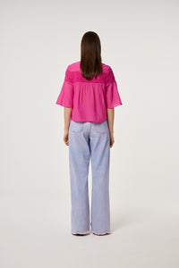 Kristel Top | Flashy Pink