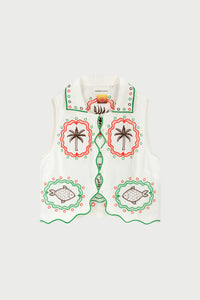 Valeria Top | Cosy White