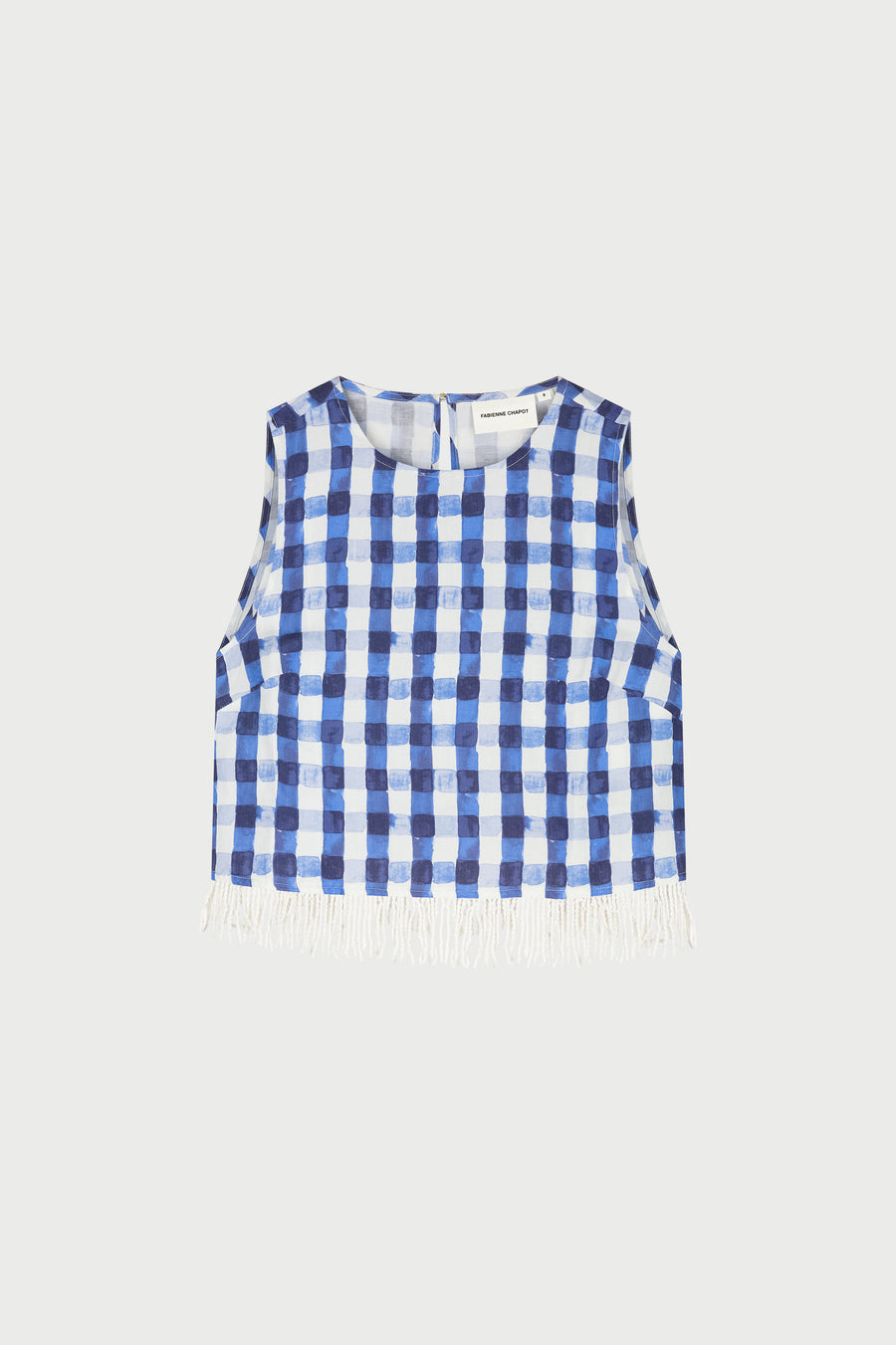 Maxime Top | Navy/Cosy White