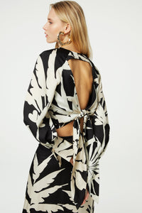 Paloma top | Creme Brulee/Black
