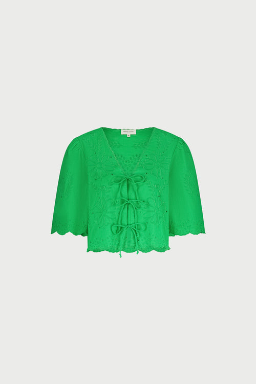 Sterre SS Top | Green Apple