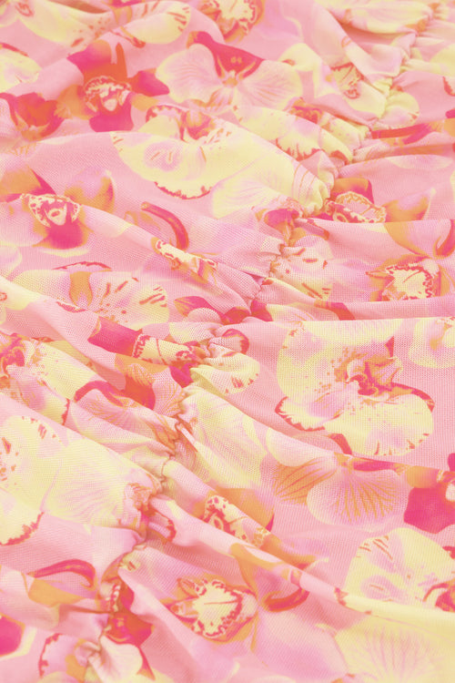 Kane Top | Pink/Yellow