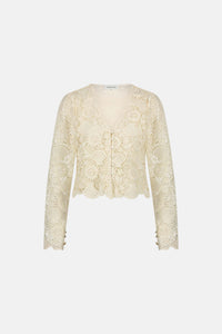 Sardou Top | Cosy White