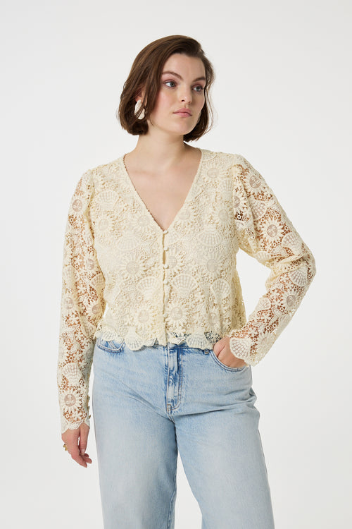 Sardou Top | Cosy White