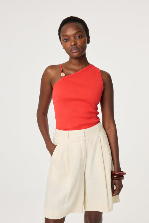 Rhea Top | Tangerine Tango