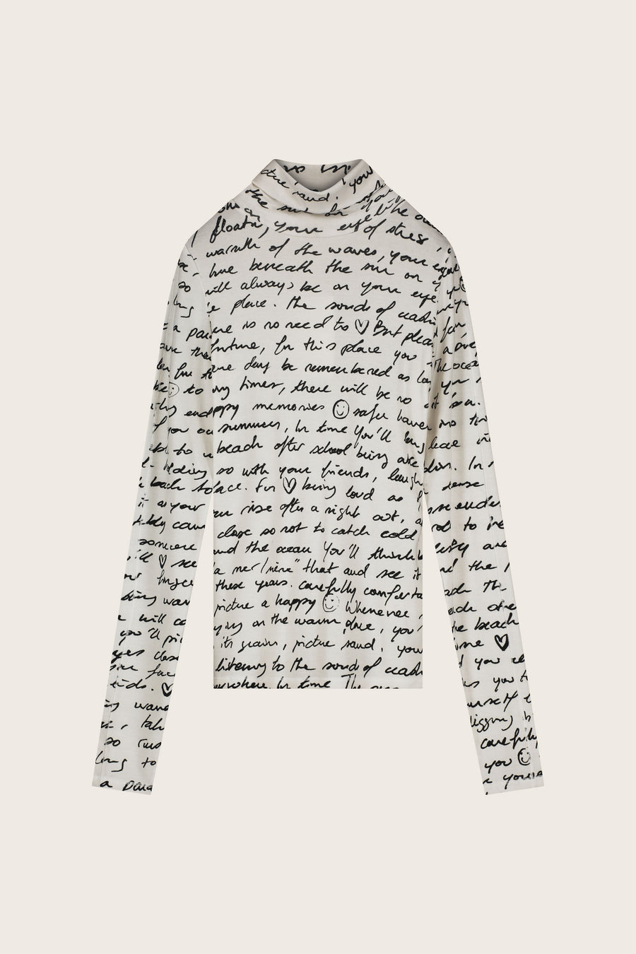 Jadyn Top | Cosy White/Black