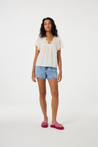 Kristin Top | Cosy White