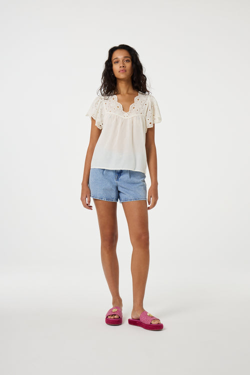 Kristin Top | Cosy White