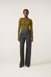 Roe Top | Yellow/Brown