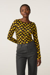 Roe Top | Yellow/Brown