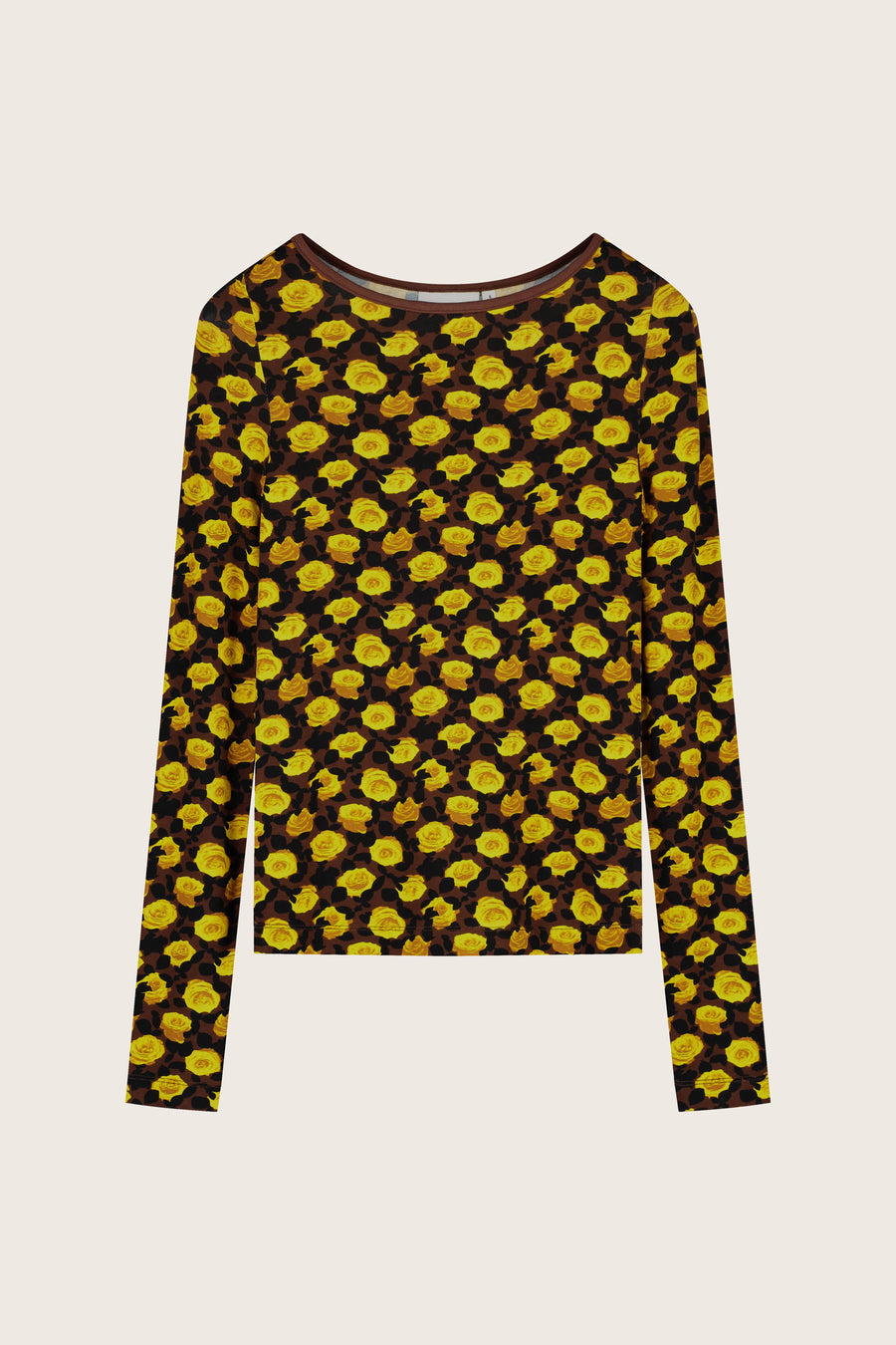 Roe Top | Yellow/Brown